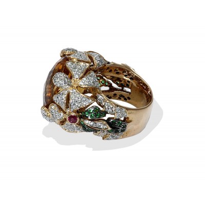 Diamond Cocktail Ring 